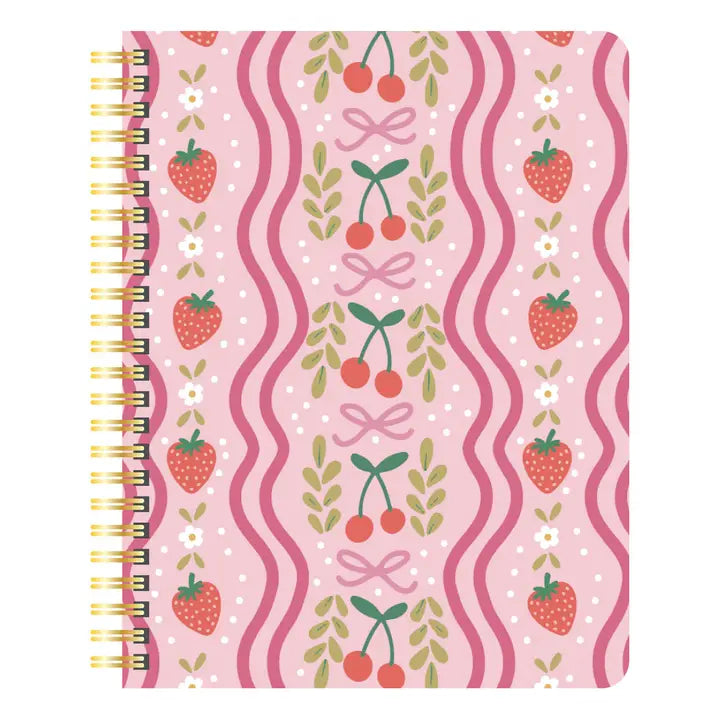 Berries & Bows Spiral Notebook