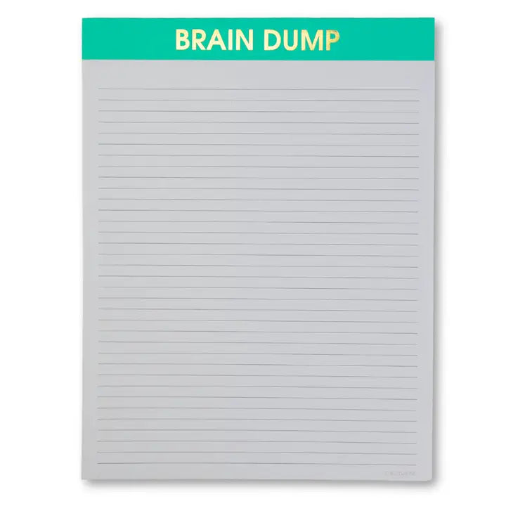 Brain Dump Large Notepad
