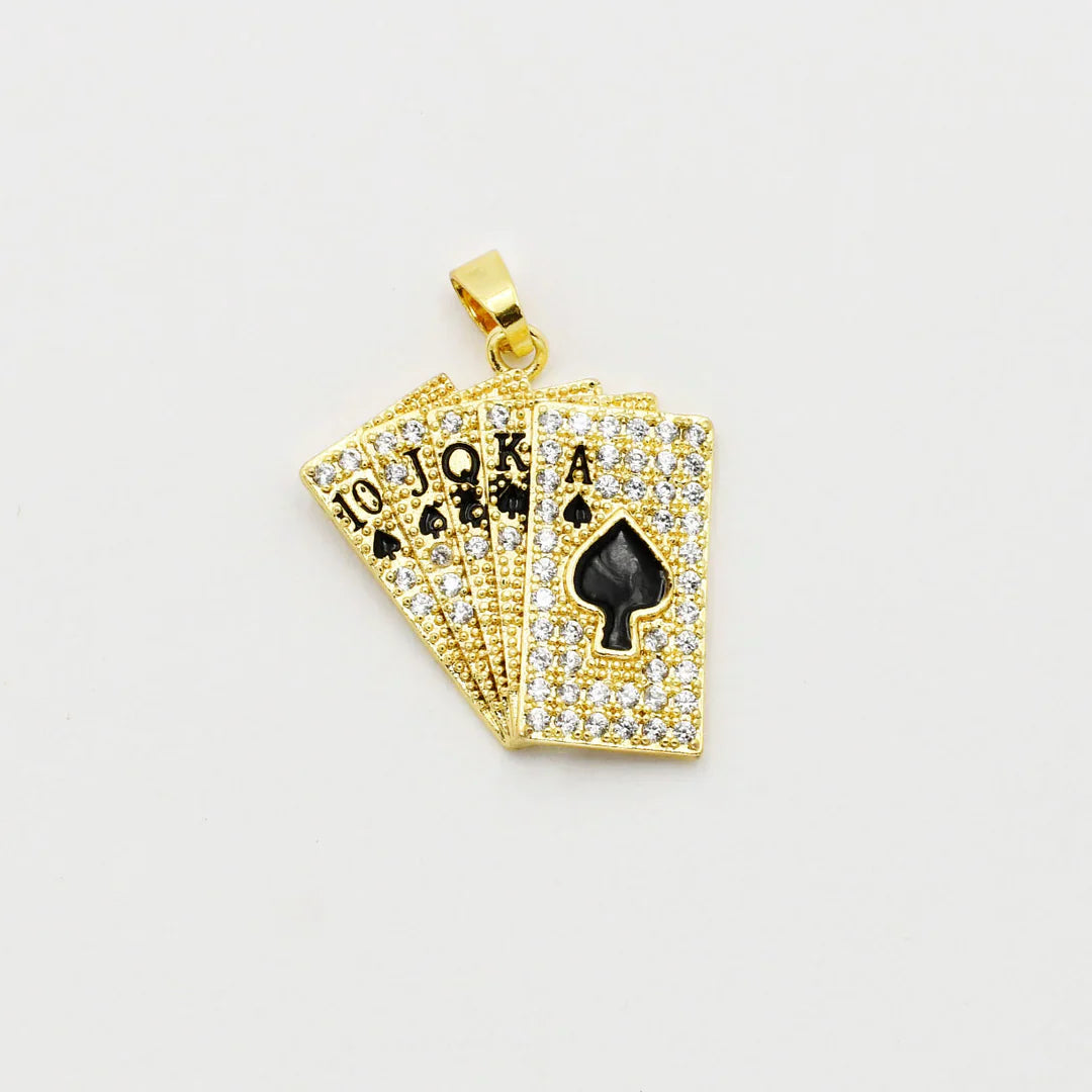 Treasure Jewels: Poker Cards Charm