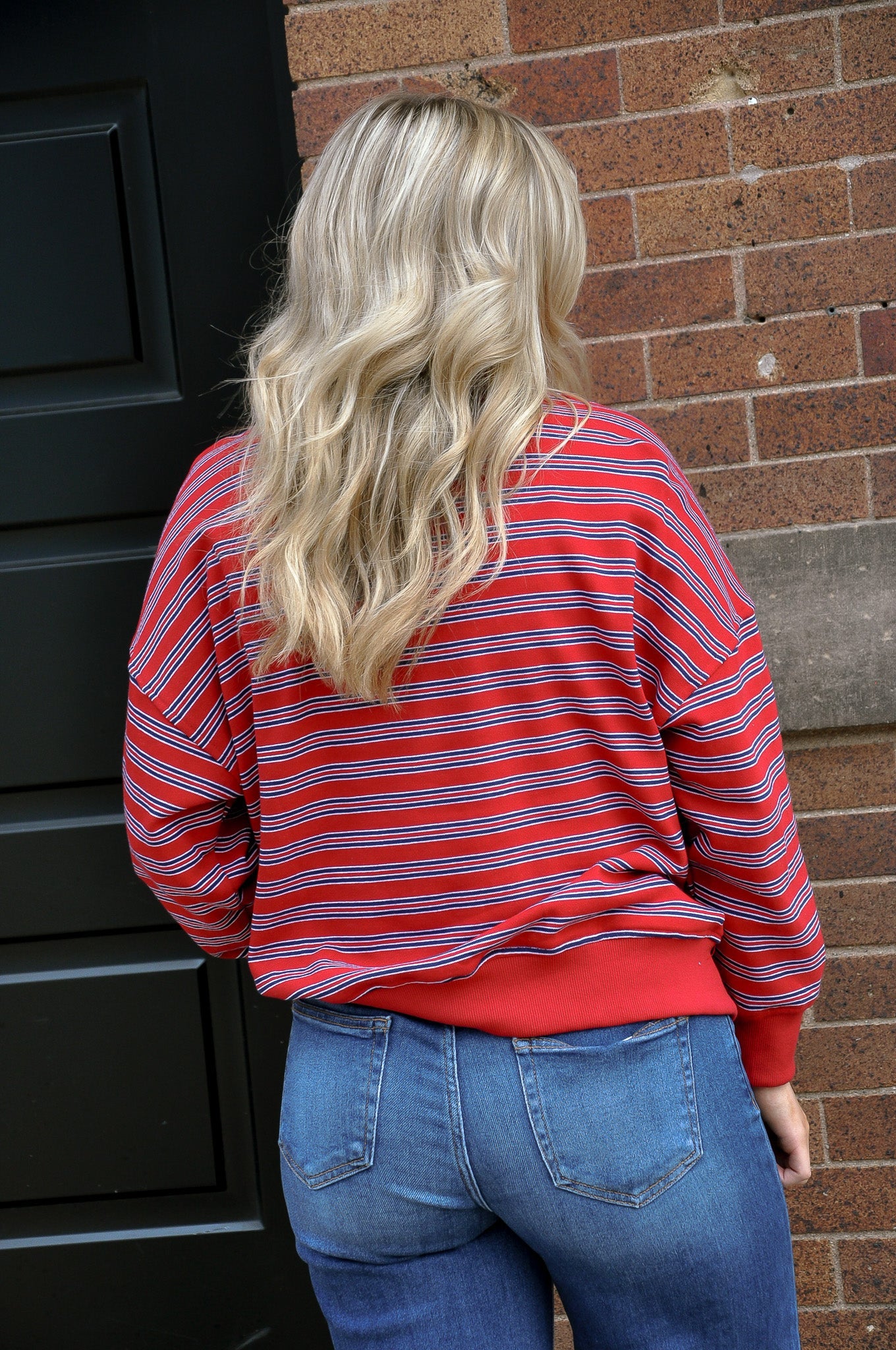 Round Neck French Terry Jacket