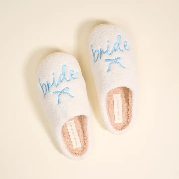 Bride Fuzzy Slippers