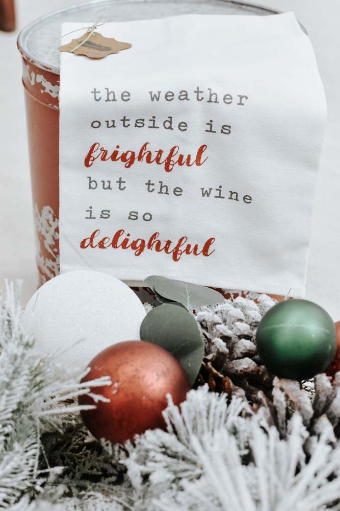 Wine is Delightful Towel
