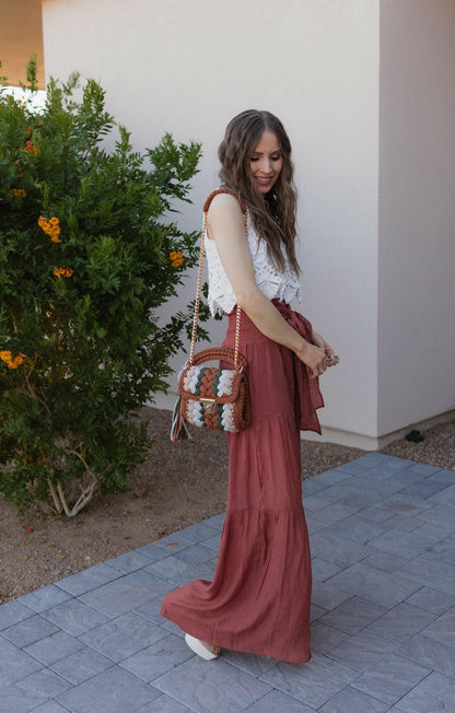 Boho Breeze Tiered Palazzo Pants S-3X