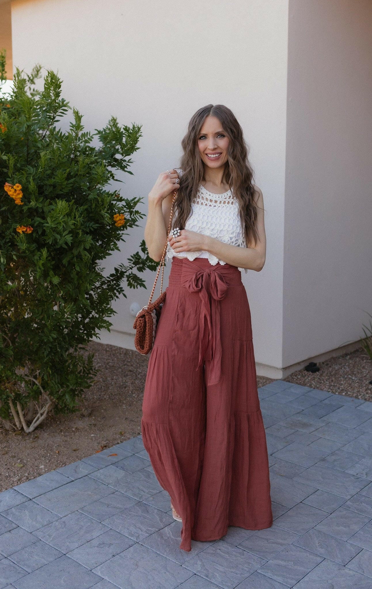 Boho Breeze Tiered Palazzo Pants S-3X