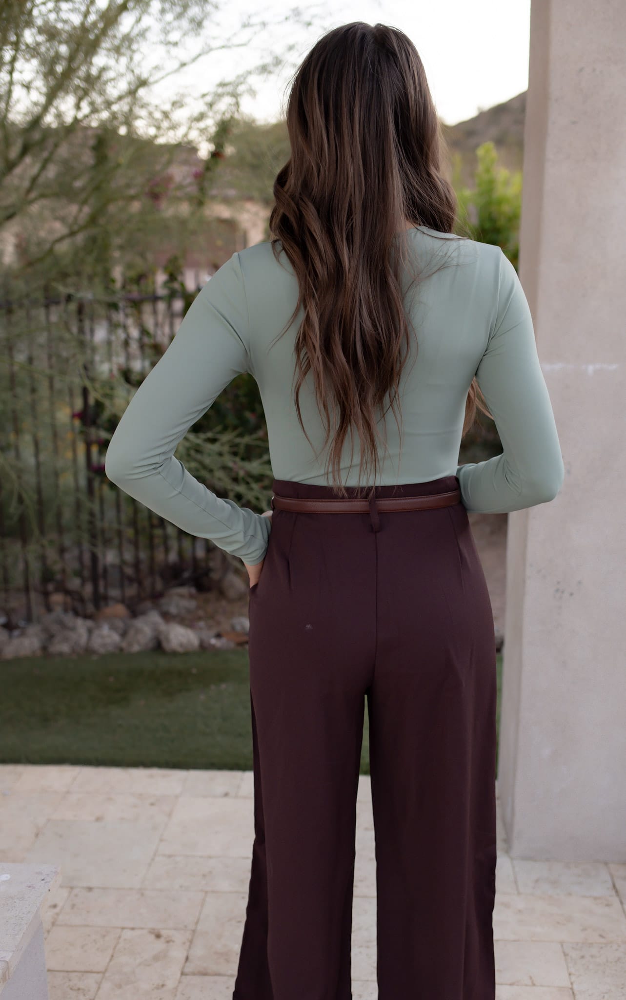 The Skyline High Rise Wide Straight Leg Pants | S-2X
