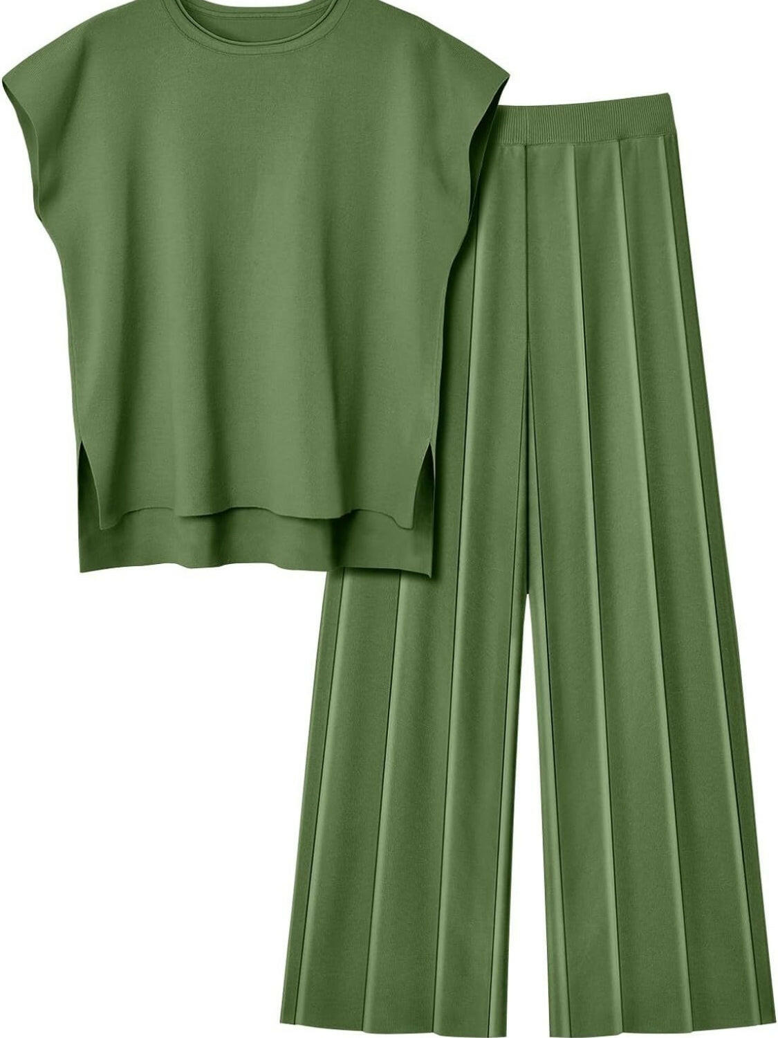 Best of Both Worlds Top and Pants Knit Set