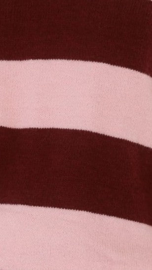 Clara Long Sleeve Top - Pink Stripe