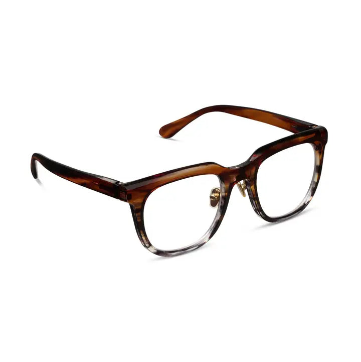 Brown Crawford Reading Glasses +1.50