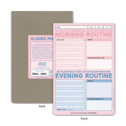 AM/PM Routine Notepad