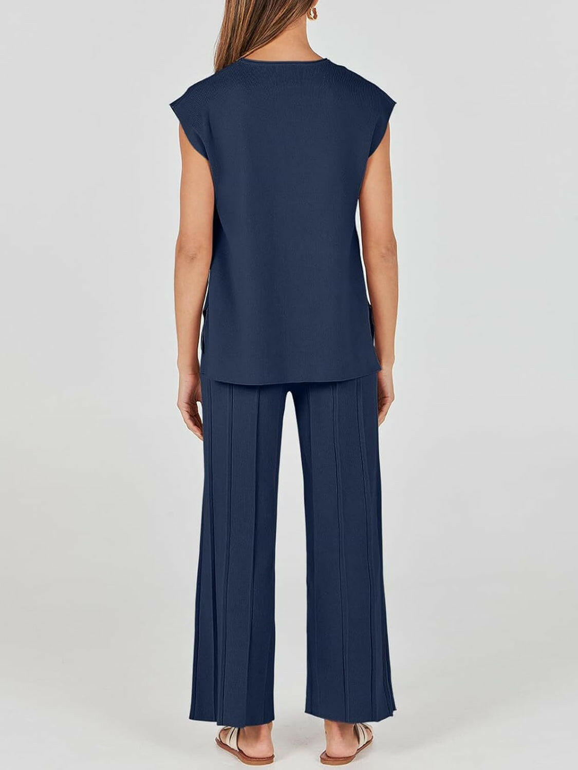 Best of Both Worlds Top and Pants Knit Set