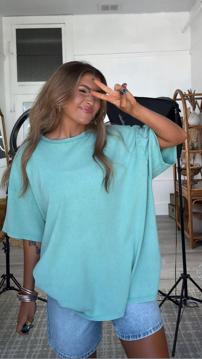 Soft Structure Basic Tee, Mint