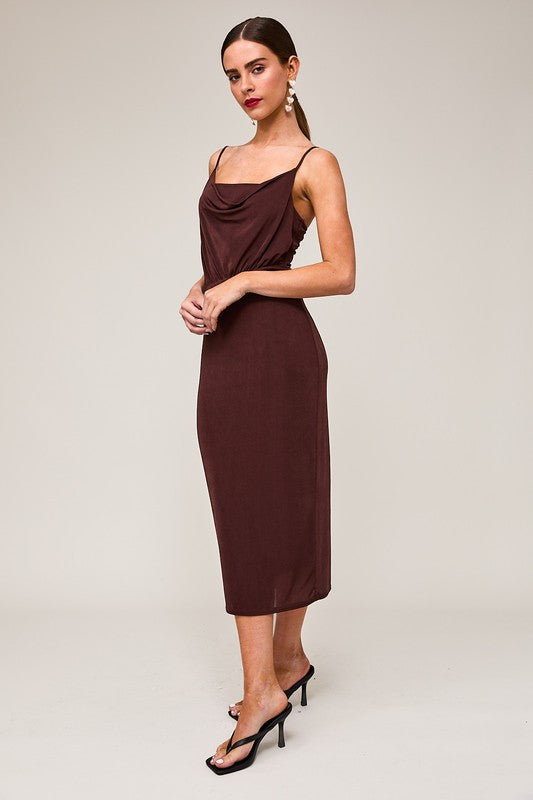 Double Shot Midi Dress