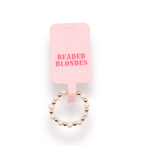 Coastal Pearl Ring
