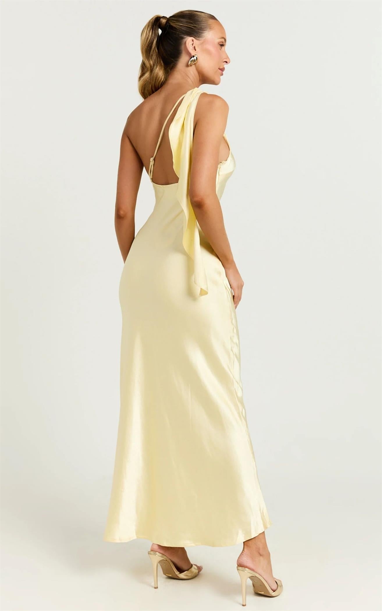 Elsa Satin Maxi Dress