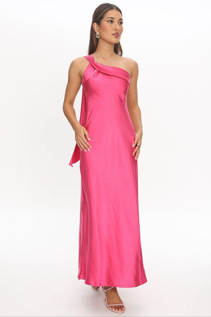 Elsa Satin Maxi Dress