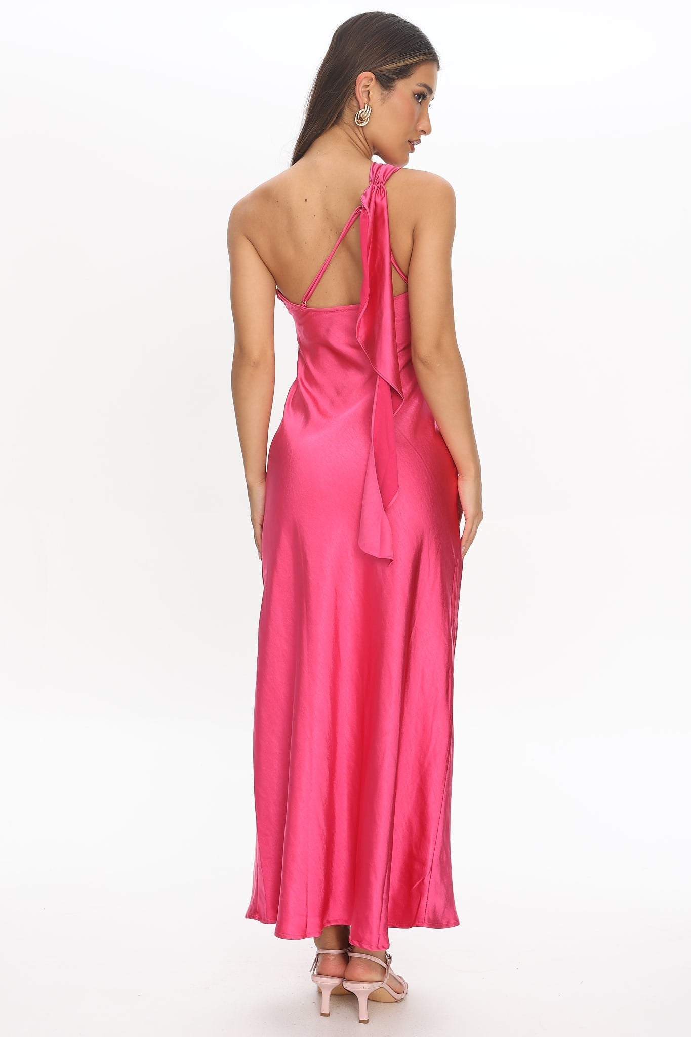 Elsa Satin Maxi Dress