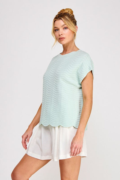 Cool Breeze Knit Top