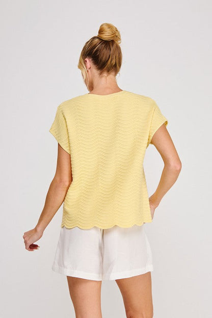 Cool Breeze Knit Top
