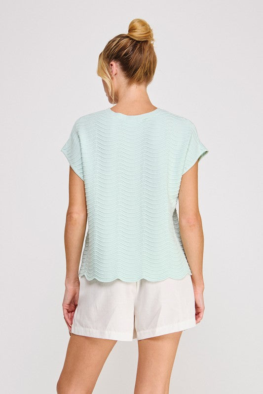 Cool Breeze Knit Top