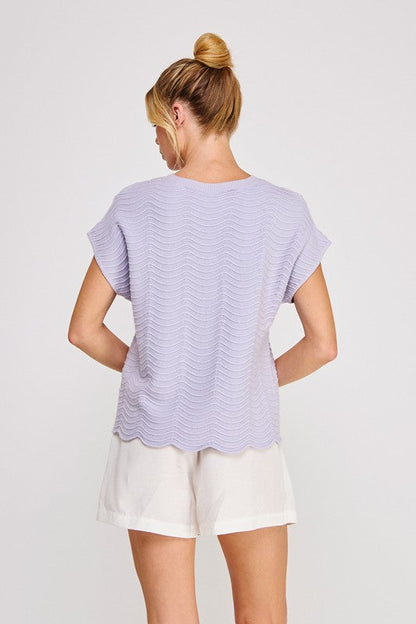 Cool Breeze Knit Top