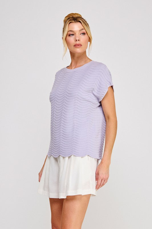 Cool Breeze Knit Top