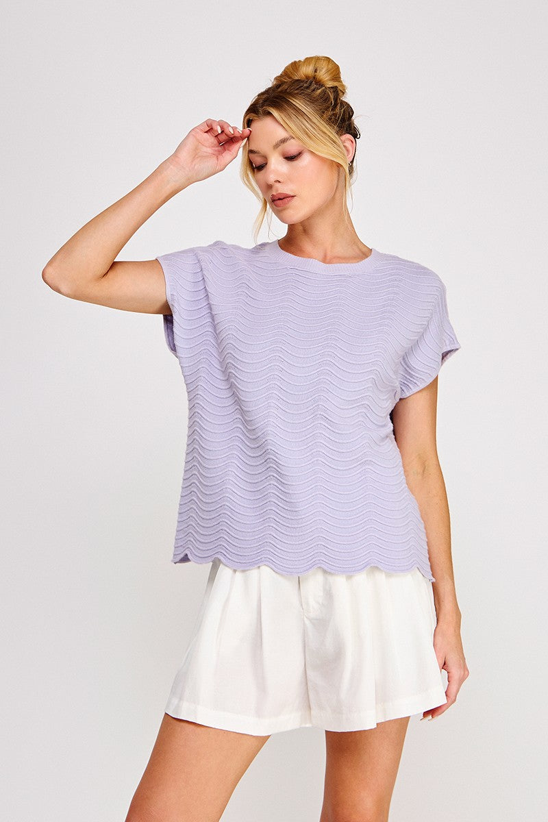 Cool Breeze Knit Top