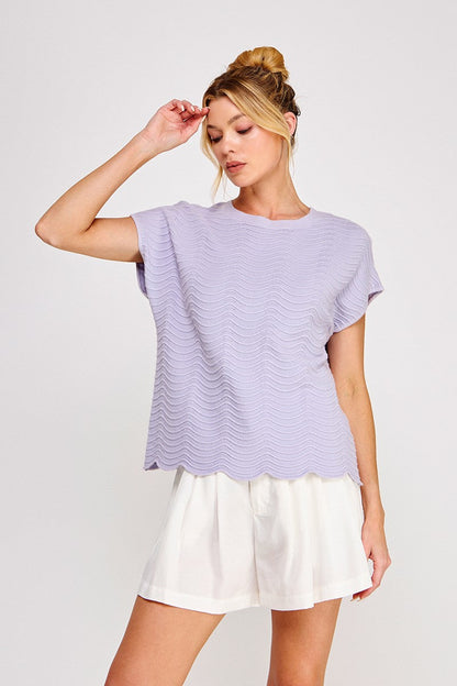 Cool Breeze Knit Top