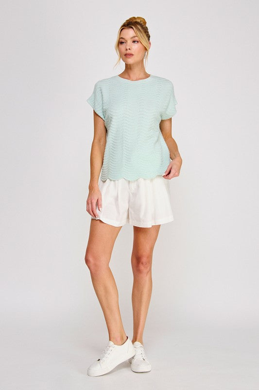 Cool Breeze Knit Top