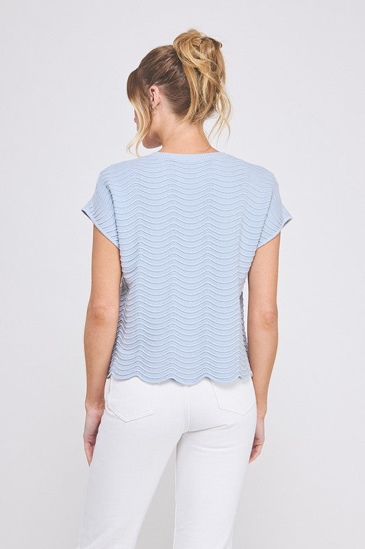 Cool Breeze Knit Top