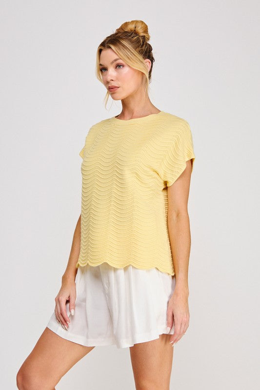 Cool Breeze Knit Top