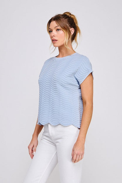 Cool Breeze Knit Top