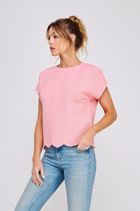 Cool Breeze Knit Top