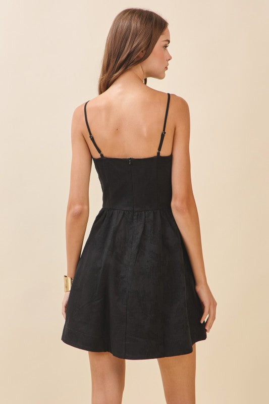 Delicate Floral Mini Dress