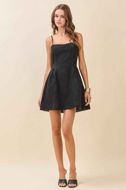 Delicate Floral Mini Dress