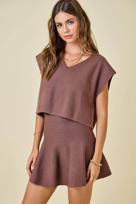 Aspen Knit Mini Skirt