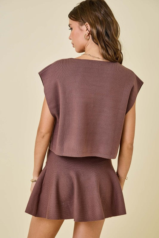 Aspen Knit Crop Top