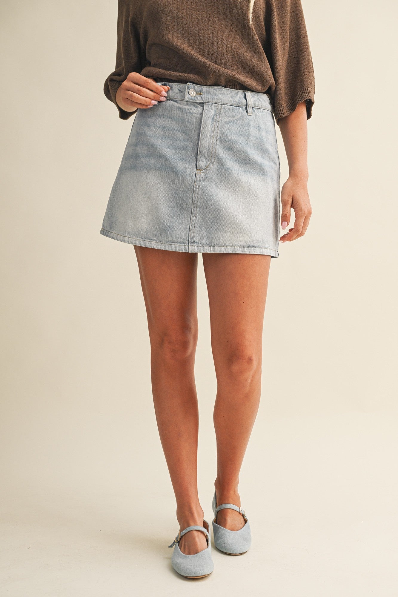 Cool It Denim Skort