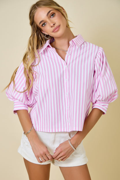 Class Act Striped Top