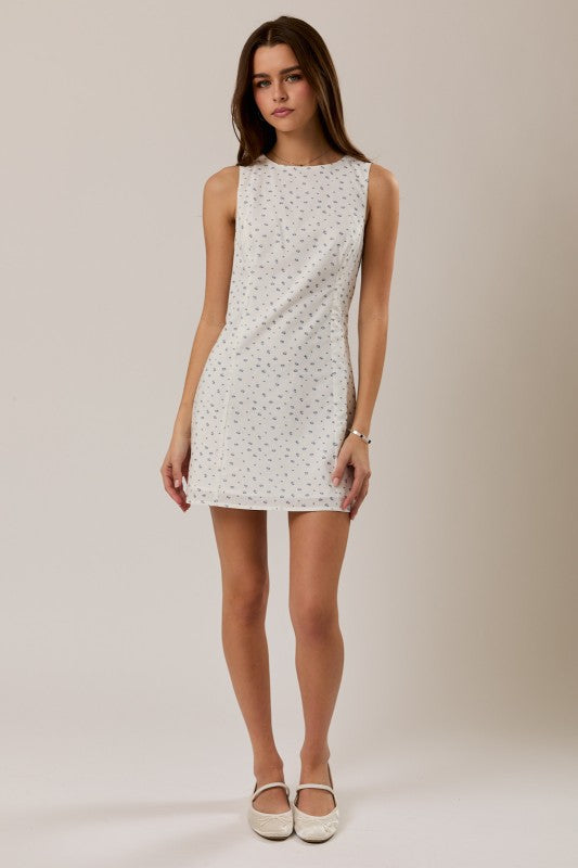 Dainty Bloom Mini Dress