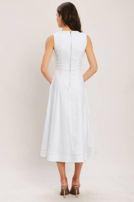 Clean Slate Midi Dress