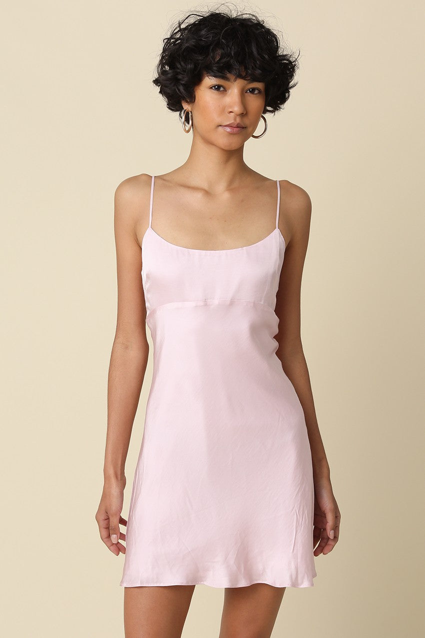 Avery Satin Mini Dress