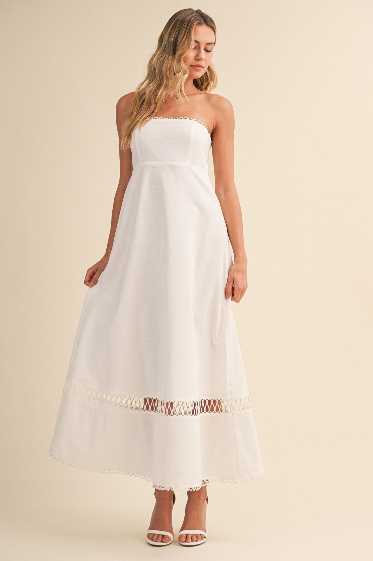 Cobalt Coast Midi Dress