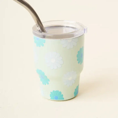 Darling Daisy Tiny Tumbler (Aqua)