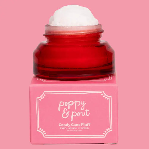 Candy Cane Fluff Lip Scrub