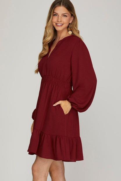 Fall Favorite Mini Dress