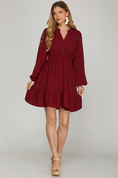 Fall Favorite Mini Dress