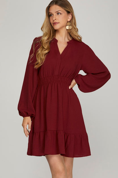 Fall Favorite Mini Dress