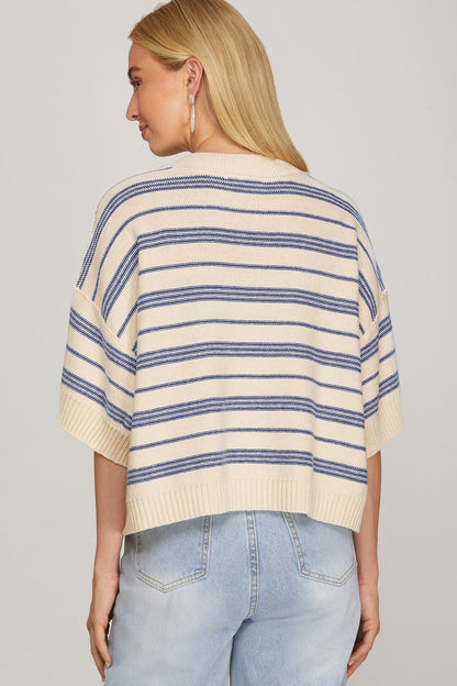 Coastal Current Knit Top