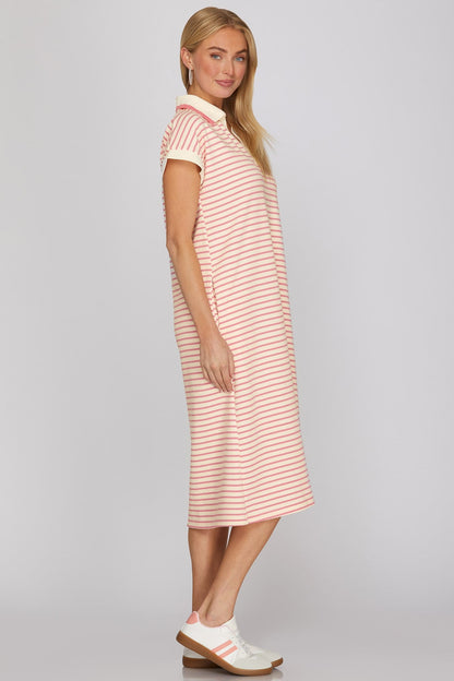 Coastal Club Midi Dress