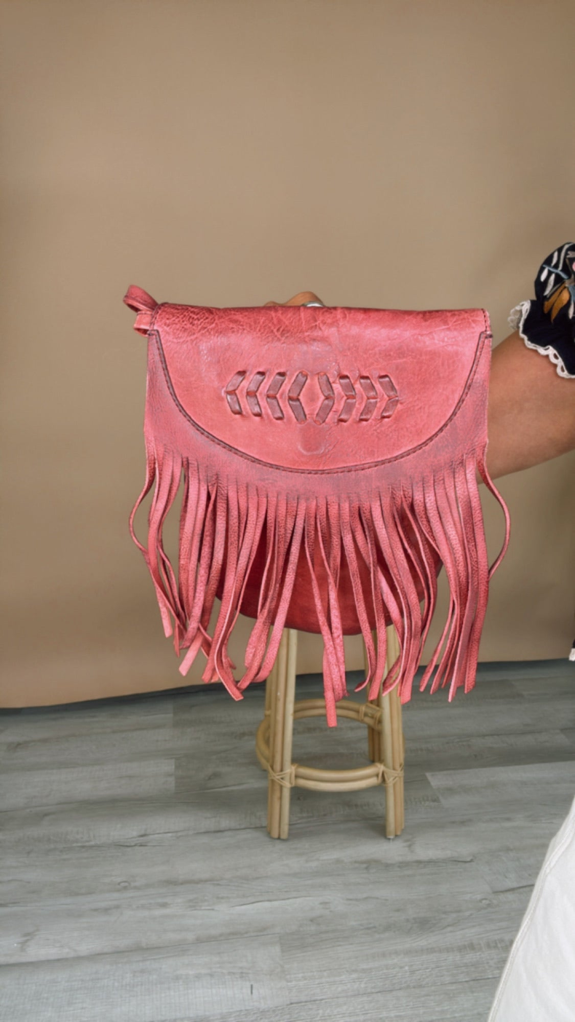 Willow Fringe XBody , Burgundy